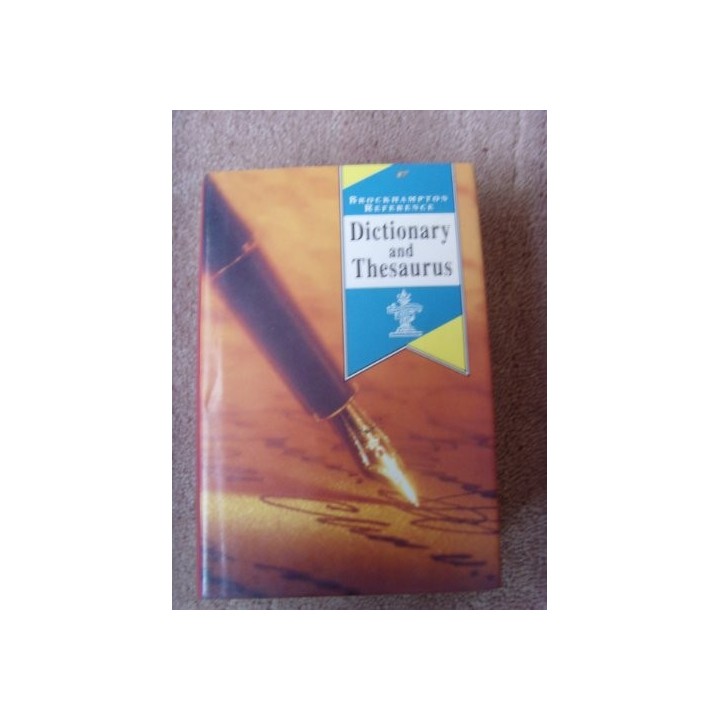 Dictionary and Thesaurus